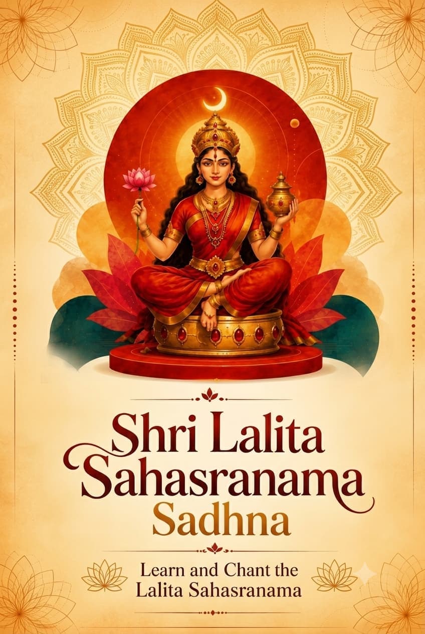 Shri Lalita Sahasranama Sadhna — learn and chant the Lalita Sahasranama